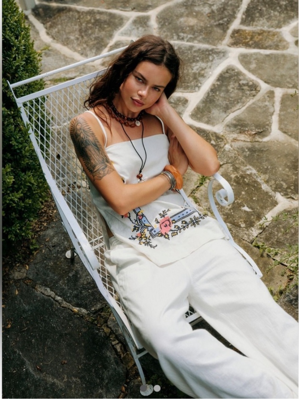Sightseer Embroidered Linen Set - Ivory Combo NWOT
Free People
SOLDOUT